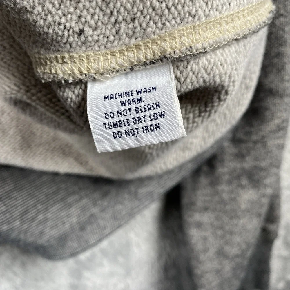 Vintage Polo Ralph Lauren Hoodie Mens Size M Grey 67th RL‎ Military Afterhood